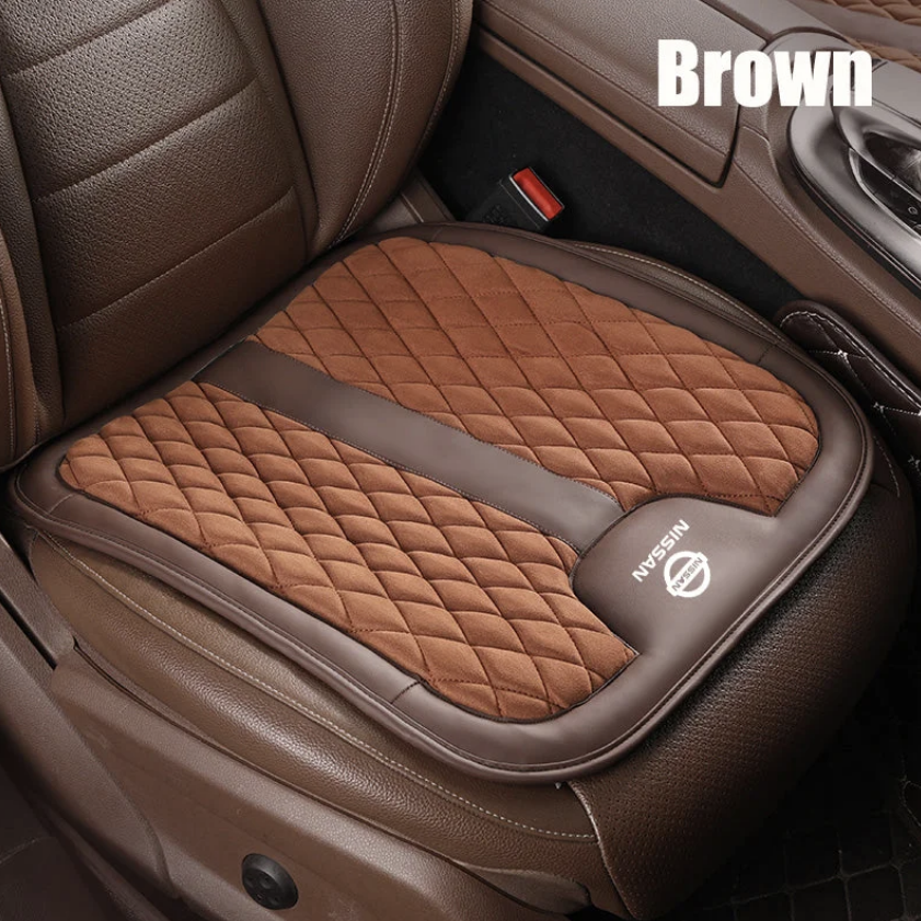 Car Seat Cushion Deerskin Car Winter Short Plush Seat Cushion Seat Headrest
