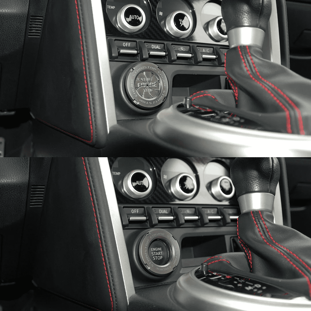 Car Push Start Button Cover
