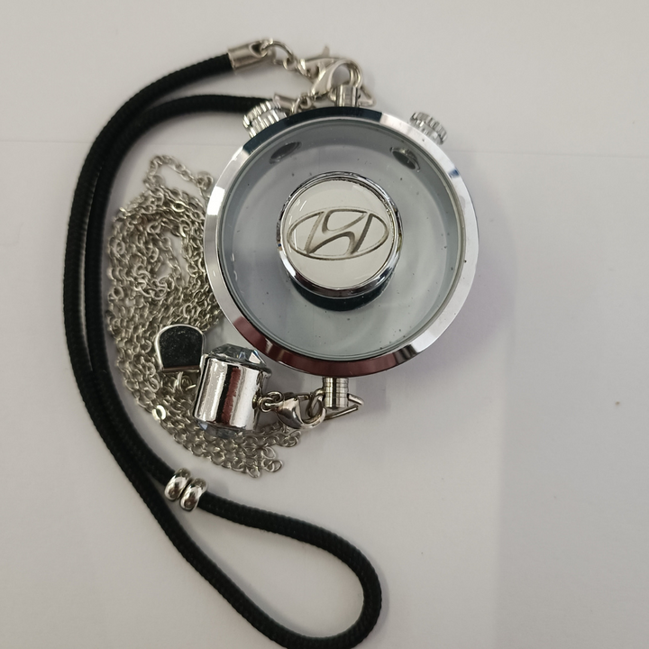 Car perfume bottle with logo