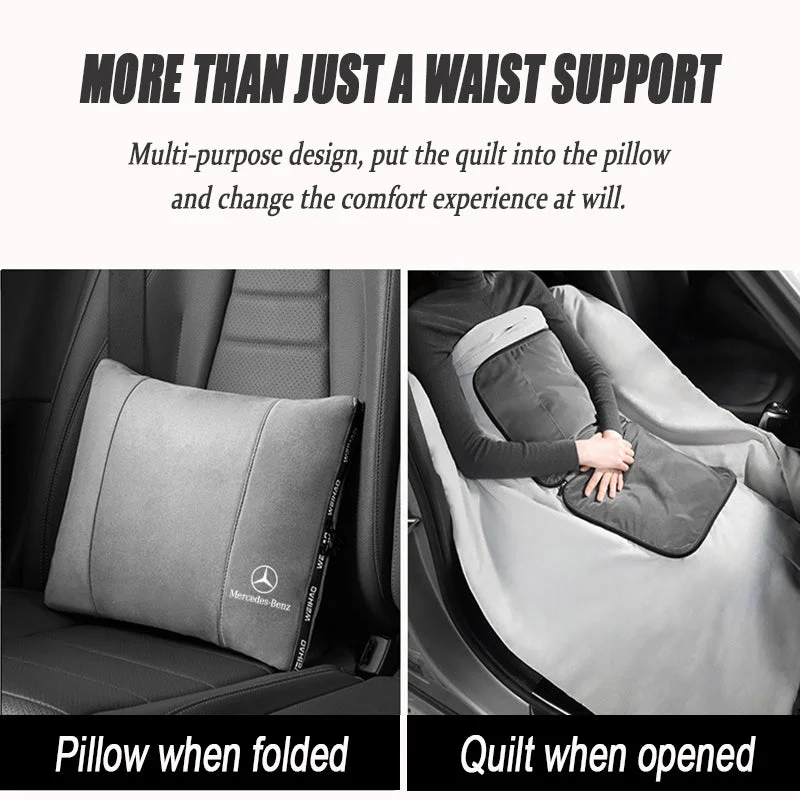 🔥Hot sale🔥Car Lumbar Backrest Dual-Purpose Folding Pillow Quilt
