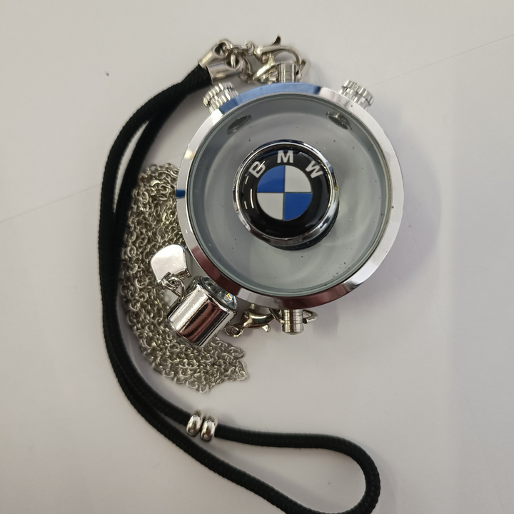 Car perfume bottle with logo