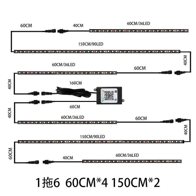 LED Underflow Lighting Kit
