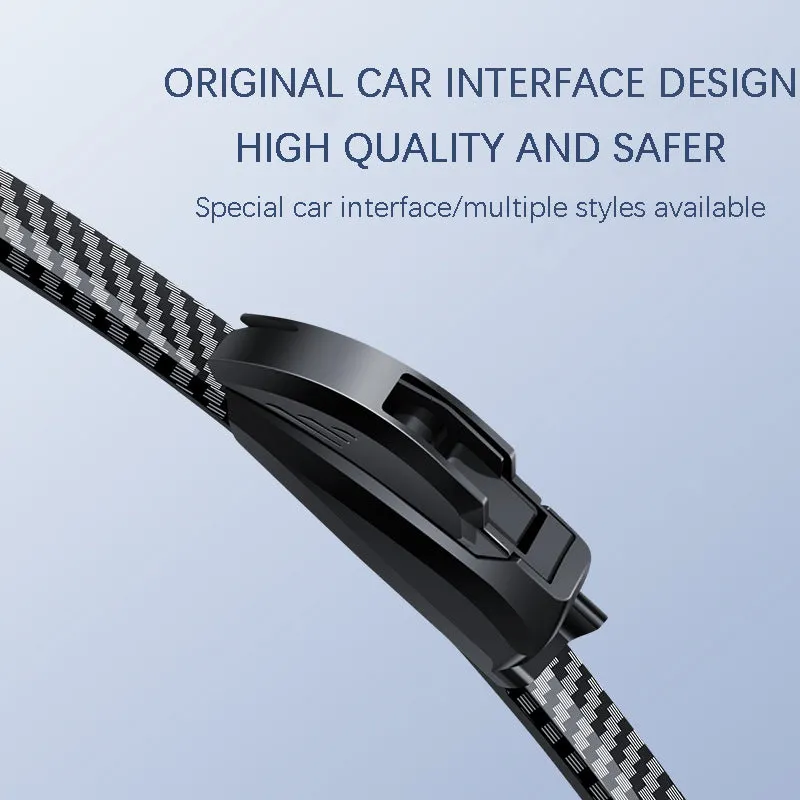 Carbon Fiber Boneless Silent Windshield Wipers