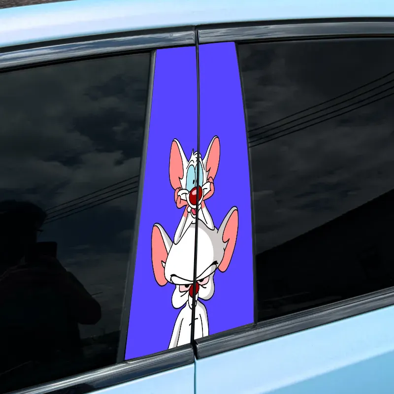 Car center pillar sticker（2PCS）-XC129