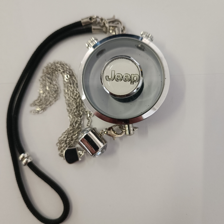 Car perfume bottle with logo