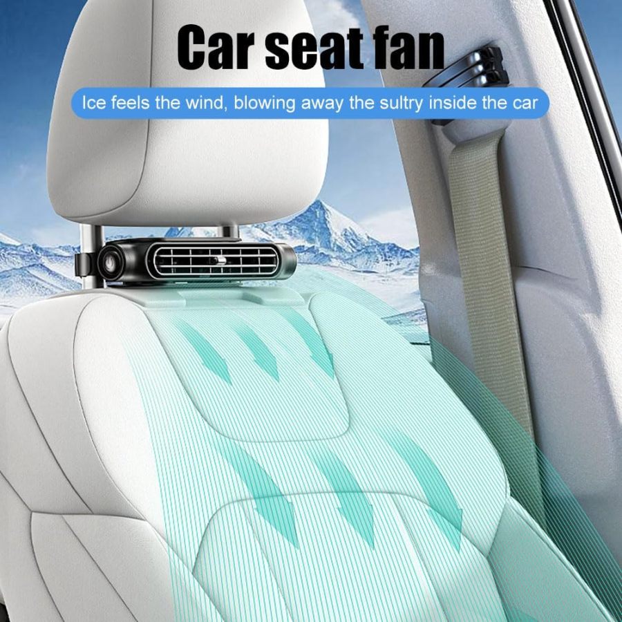 Car Seat Headrest Cooling Fan