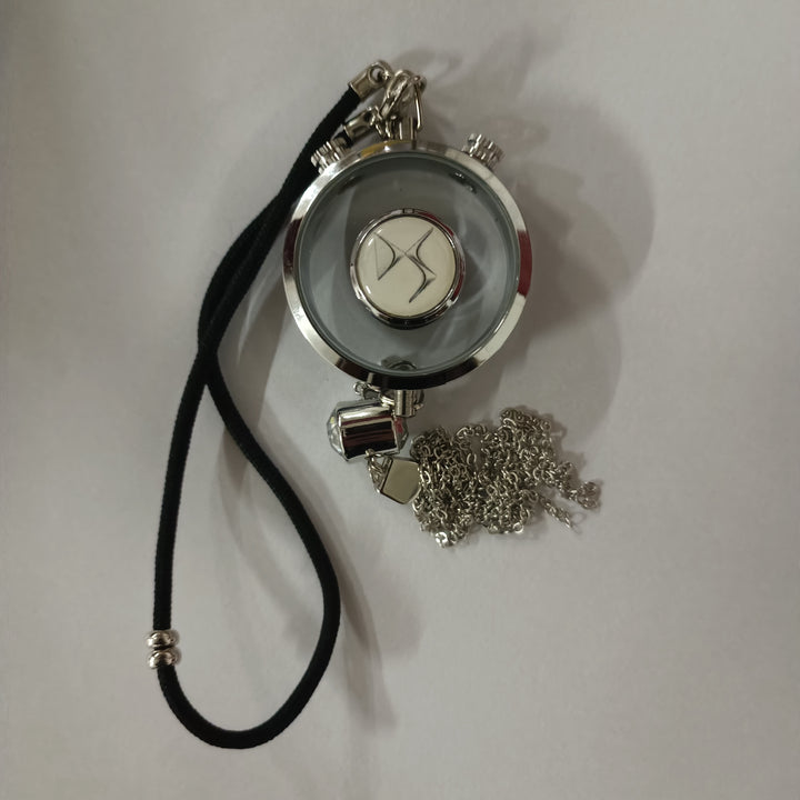 Car perfume bottle with logo