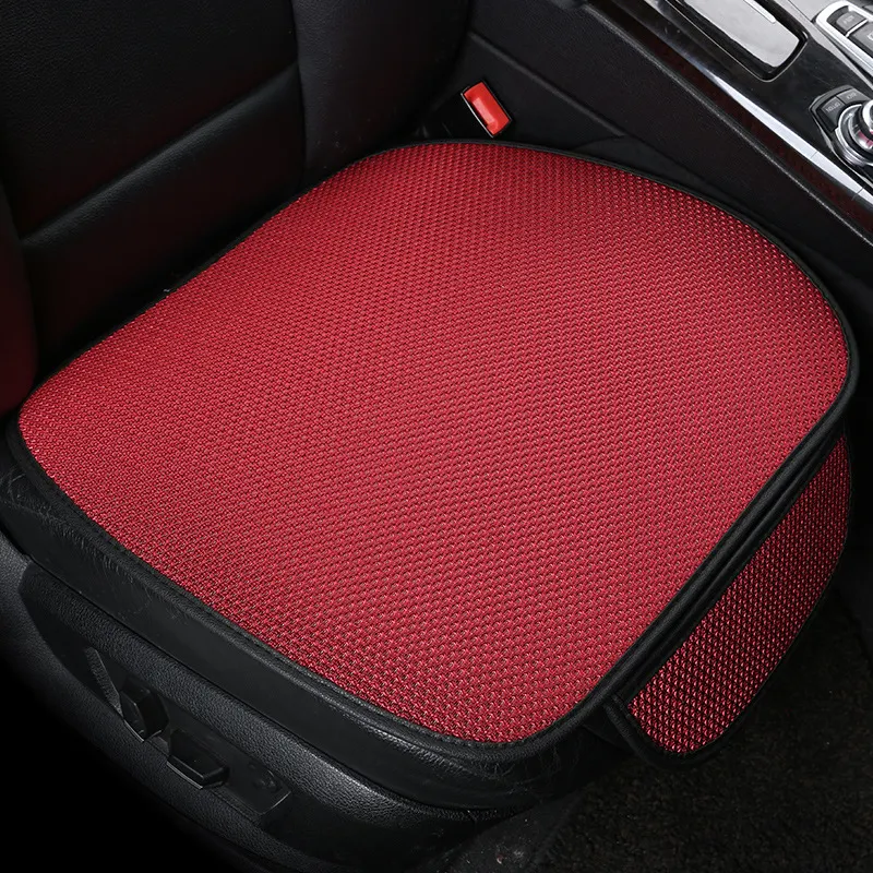 Summer car seat cushion ventilation breathable ice silk small three-piece set