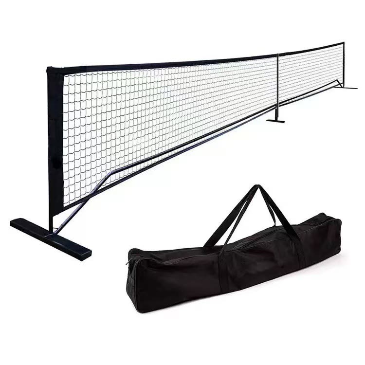 Portable Pickleball Net – Easy Setup Court Net For Backyard, Parks & Practice - Black - image 1