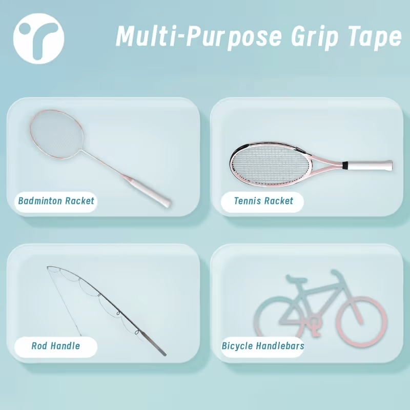 Pickleball Overgrip Tape, Non-slip Moisture Wicking Paddle Grip Wrap For Pickleball Paddles - image 5