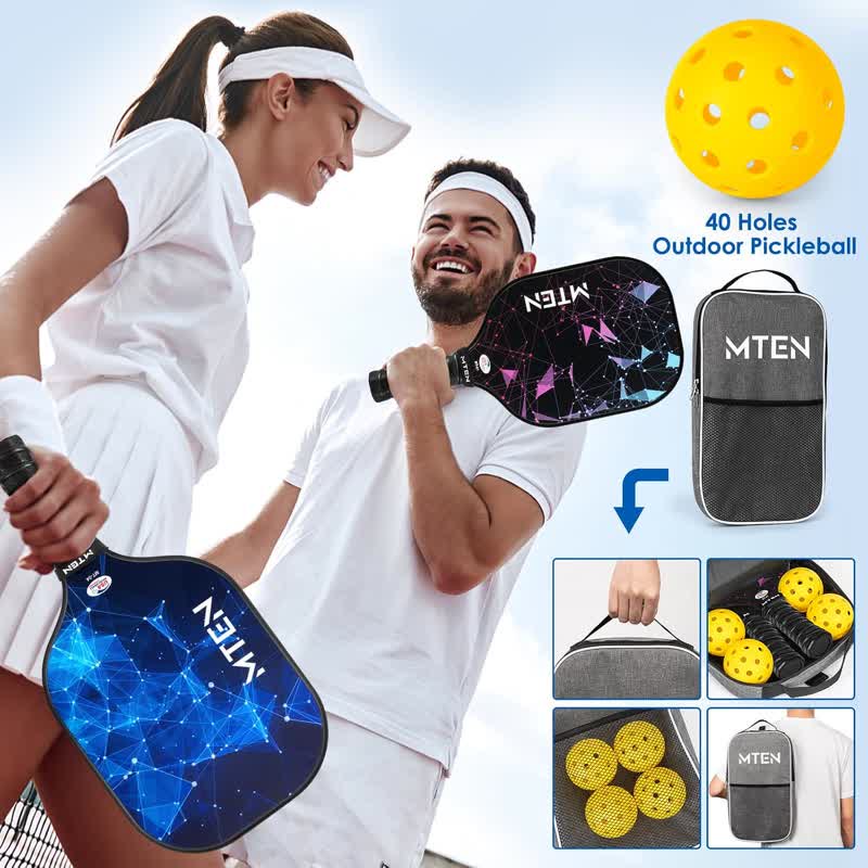 Pickleball Paddles, Usapa Approved Fiberglass Surface Rackets | Pickleball Set For Men, Women, Beginners & Intermediate Players - image 5