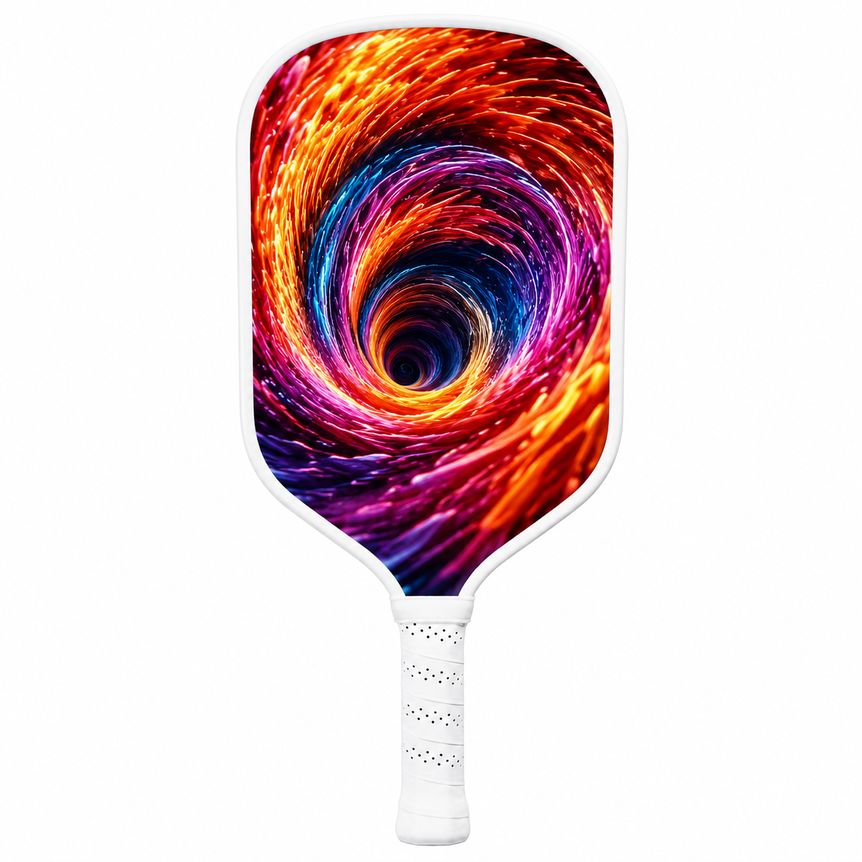 DINKADO Vortex Blaze™ 16mm Carbon Pickleball Paddle - Rounded - White - 16MM CARBON - image 2