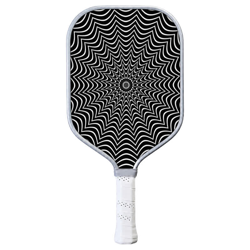 DINKADO Phantom Web™ Carbon Pickleball Paddle - Elongated - Carbon Fiber Face - Single Paddle - image 1
