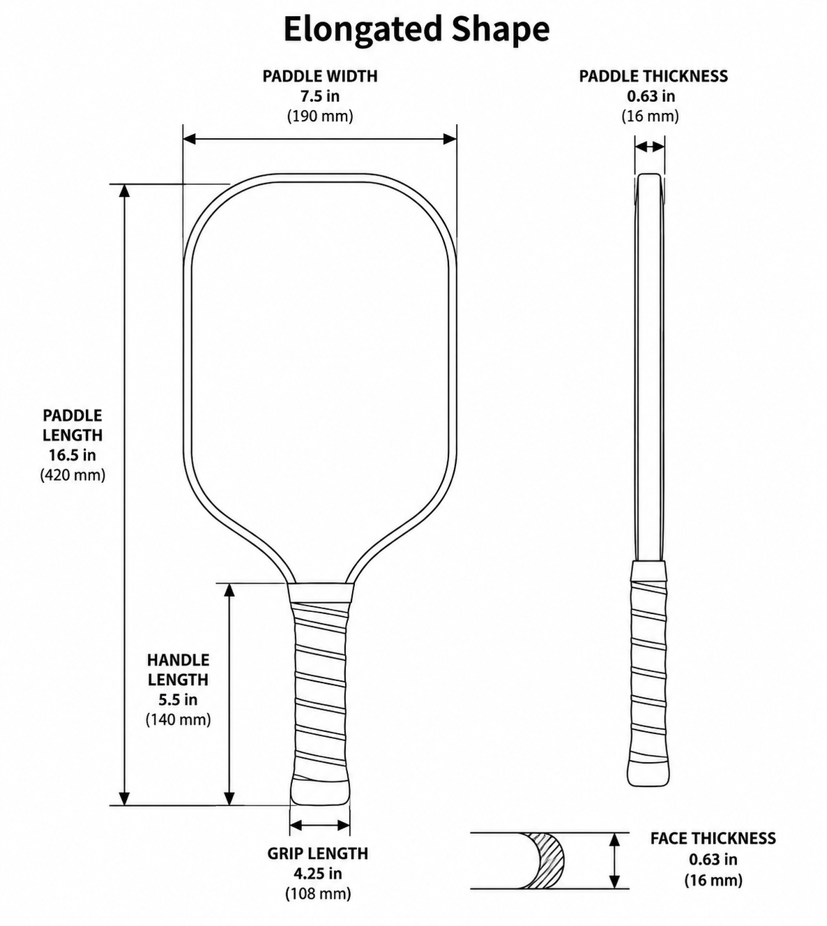 DINKADO Checkpoint Tunnel™ Carbon Pickleball Paddle - image 9