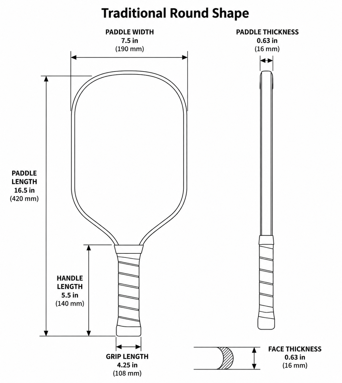 DINKADO Checkpoint Tunnel™ Carbon Pickleball Paddle - image 10
