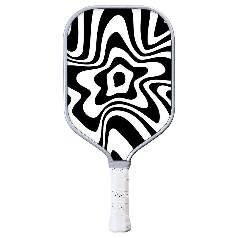 DINKADO Fluid Bloom™ Carbon Pickleball Paddle - Elongated - Carbon Fiber Face - Single Paddle - image 1