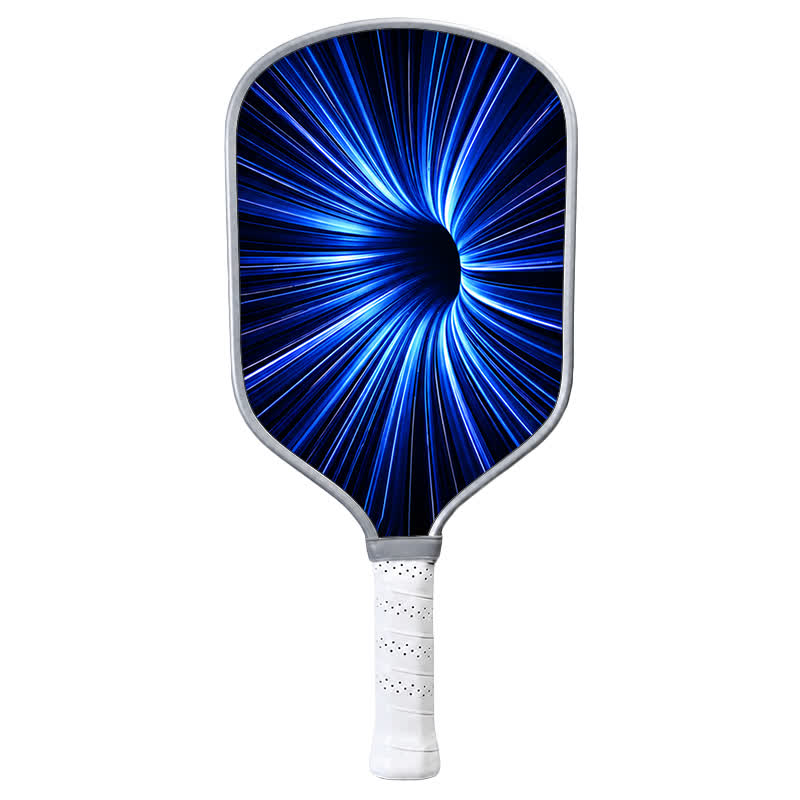 DINKADO Blue Abyss™ Carbon Pickleball Paddle - Traditional Round - Carbon Fiber Face - Single Paddle - image 3