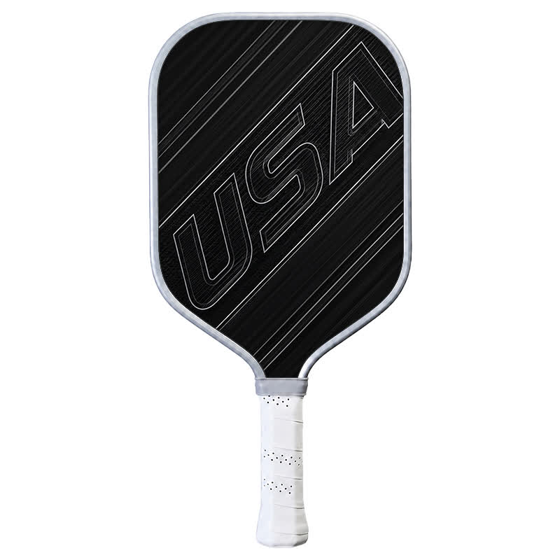 Dinkado USA Pickleball Approved Carbon Fiber Paddle – 16mm Lightweight Paddle with American Style Design - Elongated - Carbon Fiber Face - Single Paddle - image 1
