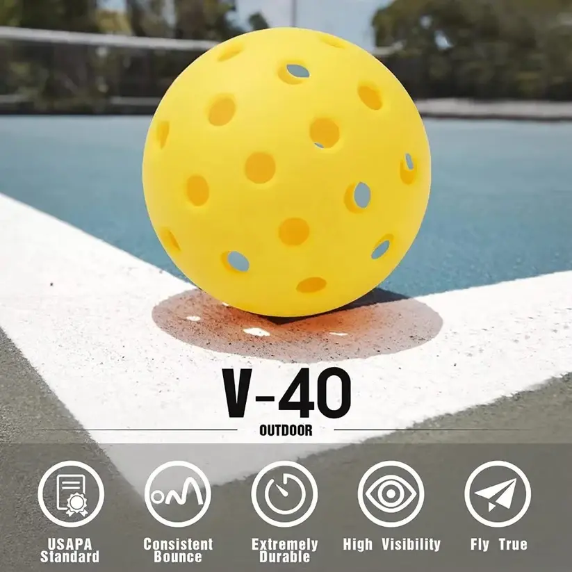 Upgraded Durable Pickleball Balls – 12 Pack For Training & Outdoor Play - image 4