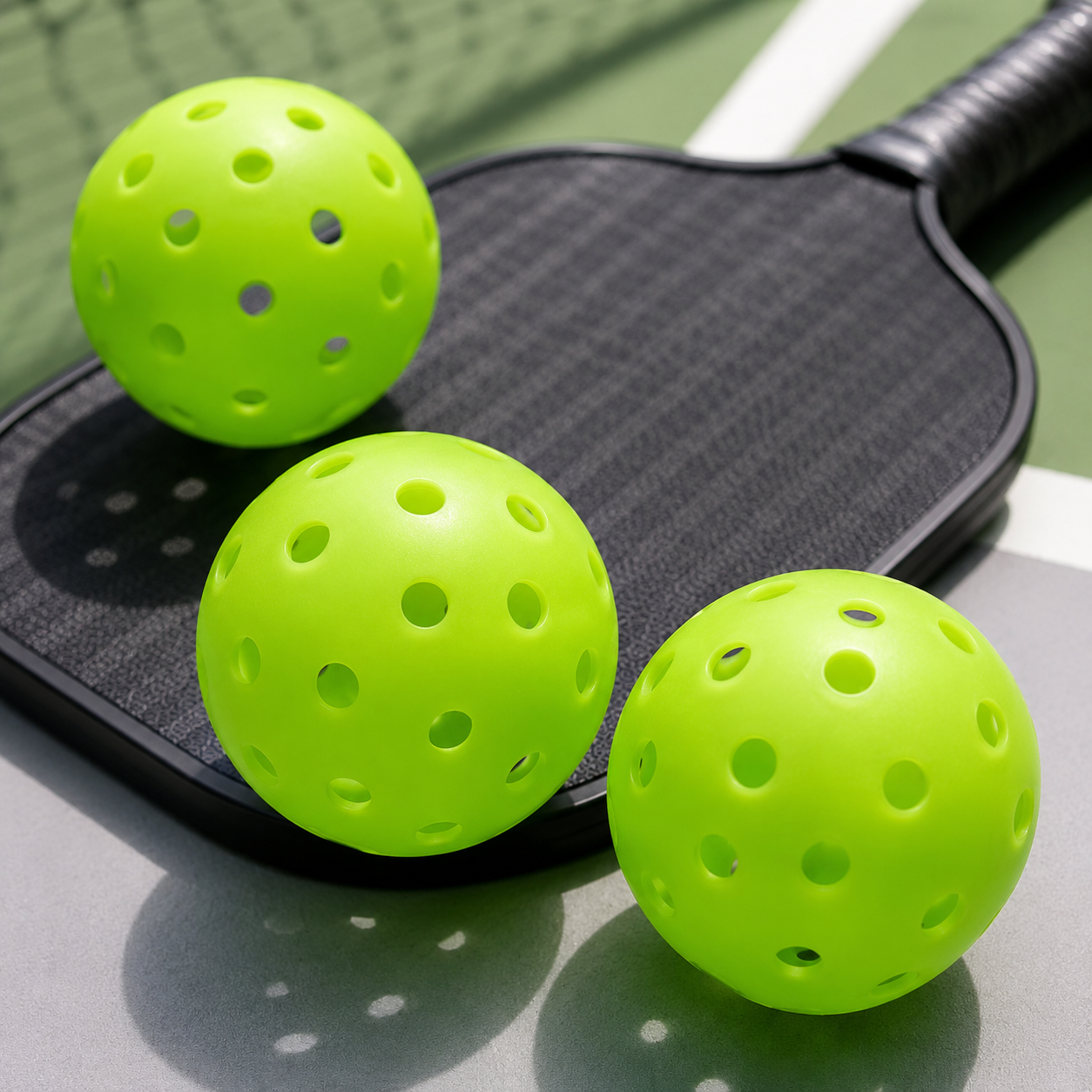 Upgraded Durable Pickleball Balls – 12 Pack For Training & Outdoor Play - image 1