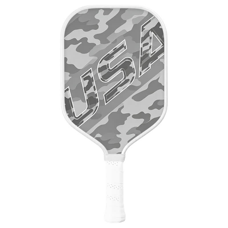 Dinkado USA Pickleball Approved Carbon Fiber Paddle – 16mm Tactical Style Paddle for Power & Control - Elongated - Carbon Fiber Face - Single Paddle - image 1