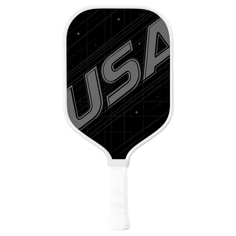 Dinkado USA Pickleball Approved Carbon Fiber Paddle – 16mm Midnight Edition Paddle for Power & Control - Elongated - Carbon Fiber Face - Single Paddle - image 1