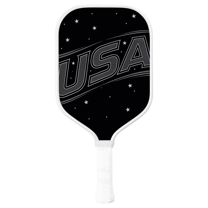 Dinkado USA Pickleball Approved Carbon Fiber Paddle – 16mm Patriot Edition with Premium American Design - Elongated - Carbon Fiber Face - Single Paddle - image 1
