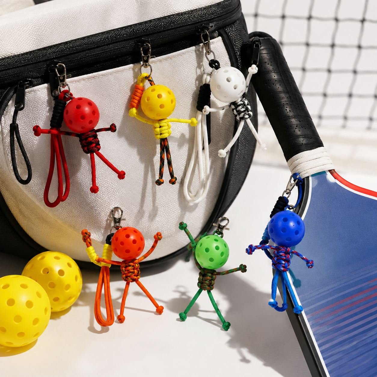 Lucky Court Buddy™ – Mini Pickleball Bag Charm & Keychain - image 10