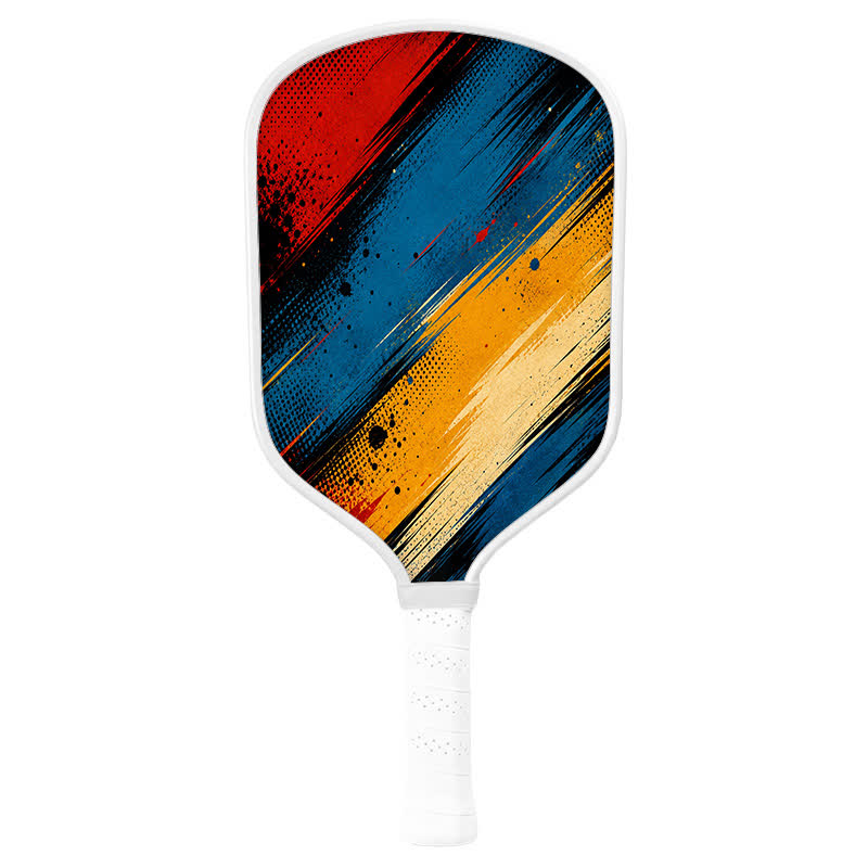 Dinkado 16mm T700 Carbon Fiber "Velocity Slash" Pickleball Paddle – USA Pickleball Approved - Traditional Round - Carbon Fiber Face - Single Paddle - image 2