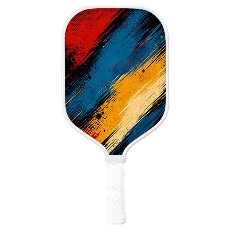 Dinkado 16mm T700 Carbon Fiber "Velocity Slash" Pickleball Paddle – USA Pickleball Approved - Elongated - Carbon Fiber Face - Single Paddle - image 1