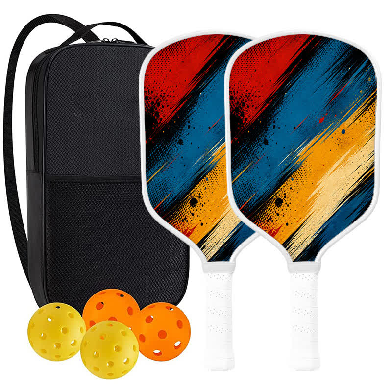 Dinkado 16mm T700 Carbon Fiber "Velocity Slash" Pickleball Paddle – USA Pickleball Approved - Traditional Round - Carbon Fiber Face - 2-Paddle Set - image 10