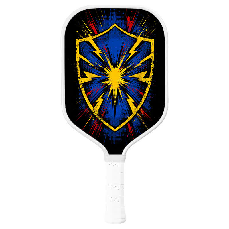 Dinkado 16mm T700 Carbon Fiber "Power Shield" Pickleball Paddle – USA Pickleball Approved - Elongated - Carbon Fiber Face - Single Paddle - image 1