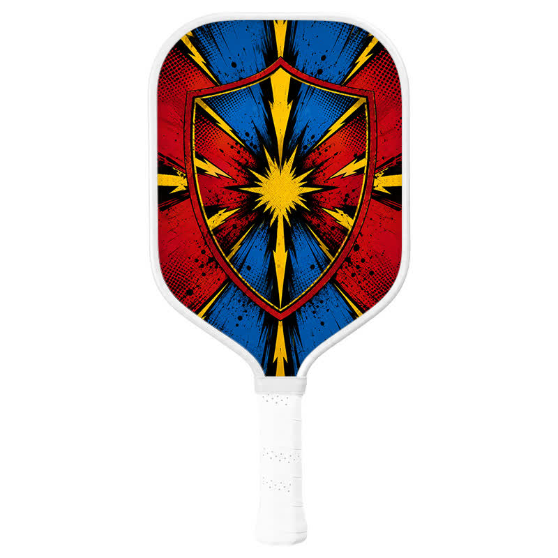Dinkado 16mm T700 Carbon Fiber "Impact Shield" Pickleball Paddle – USA Pickleball Approved - Elongated - Carbon Fiber Face - Single Paddle - image 1