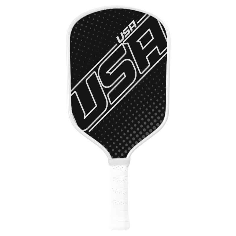 Dinkado 16mm T700 Carbon Fiber "Midnight USA" Pickleball Paddle – Original Athletic Graphic Design, USA Pickleball Approved - Traditional Round - Carbon Fiber Face - Single Paddle - image 2