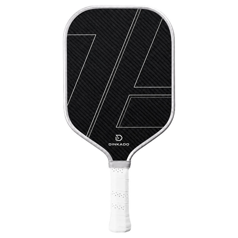 Dinkado Pro Series 16mm Carbon Fiber Pickleball Paddle – Premium T700 Surface with Control & Spin - White - Elongated Carbon Fiber - Single Paddle - image 16