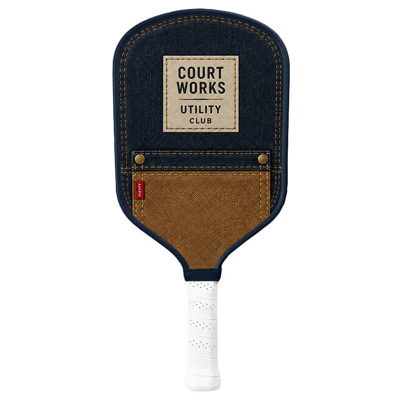Dinkado Court Works 16mm Pickleball Paddle – Utility Club Lightweight Design - Traditional Round - Carbon Fiber Face - Single Paddle - image 10