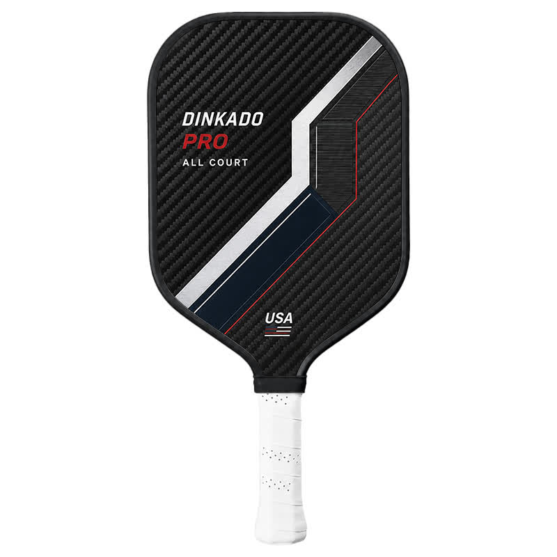Dinkado Pro 16mm Pickleball Paddle – Performance Control & Spin All Court Design - Elongated - Carbon Fiber Face - Single Paddle - image 1