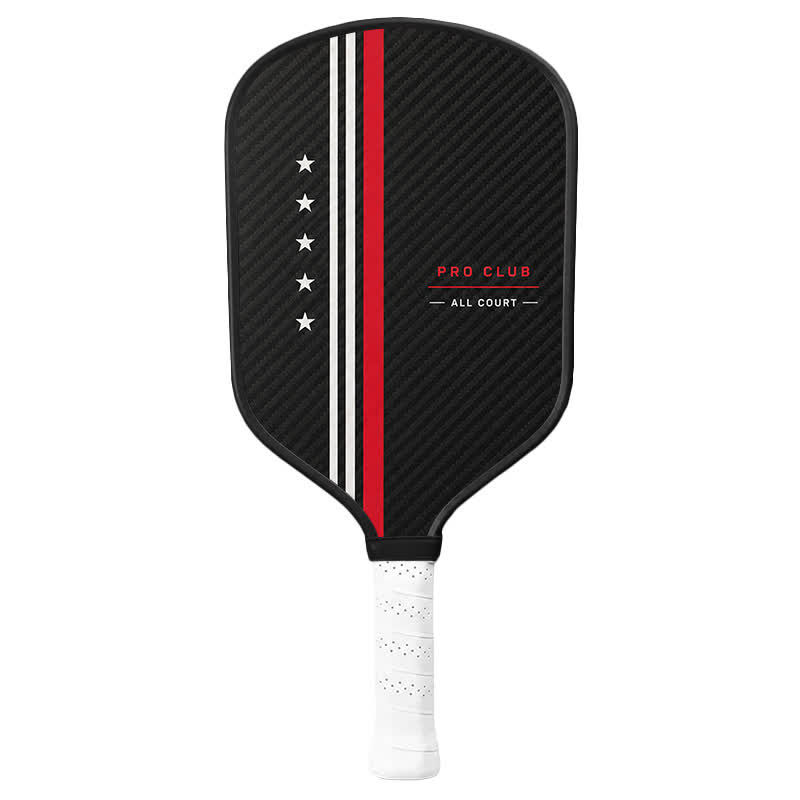Dinkado Pro Club 16mm Pickleball Paddle – Performance Stripe Control & Spin Design - Traditional Round - Carbon Fiber Face - Single Paddle - image 10