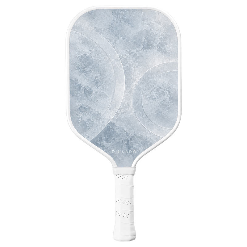 Dinkado Ice Court 16mm Pickleball Paddle – Lightweight Control All Court Design - Elongated - Carbon Fiber Face - Single Paddle - image 1