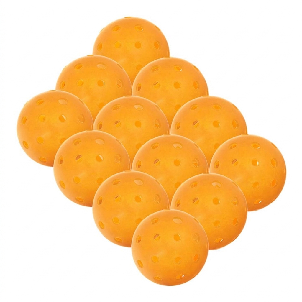 Indoor & Outdoor Pickleball Balls – Tournament Quality Tpe Balls For Training & Competition - Green - 12-pack - image 10