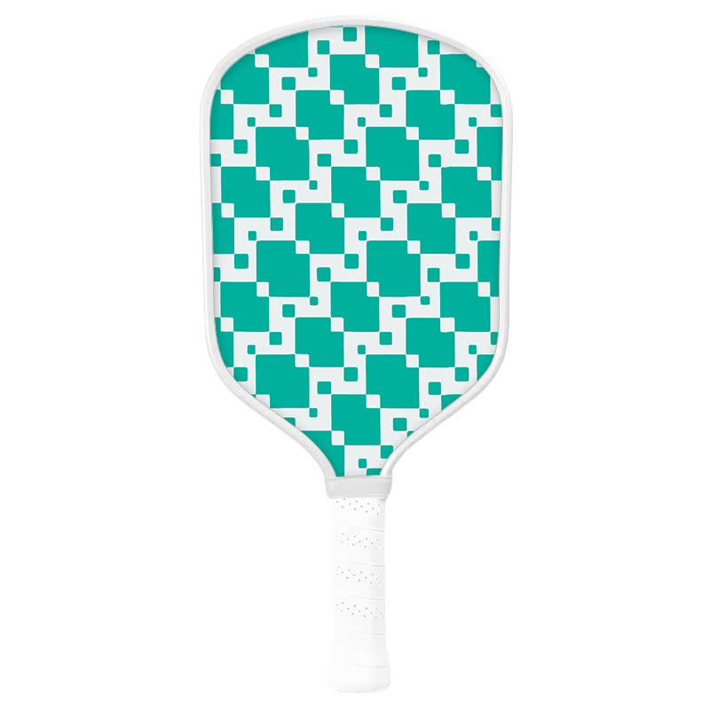 Dinkado 16mm Carbon Fiber Pickleball Paddle – T700 Carbon Paddle with Control & Spin, Pixel Wave Series - Traditional Round - Carbon Fiber Face - Single Paddle - image 10