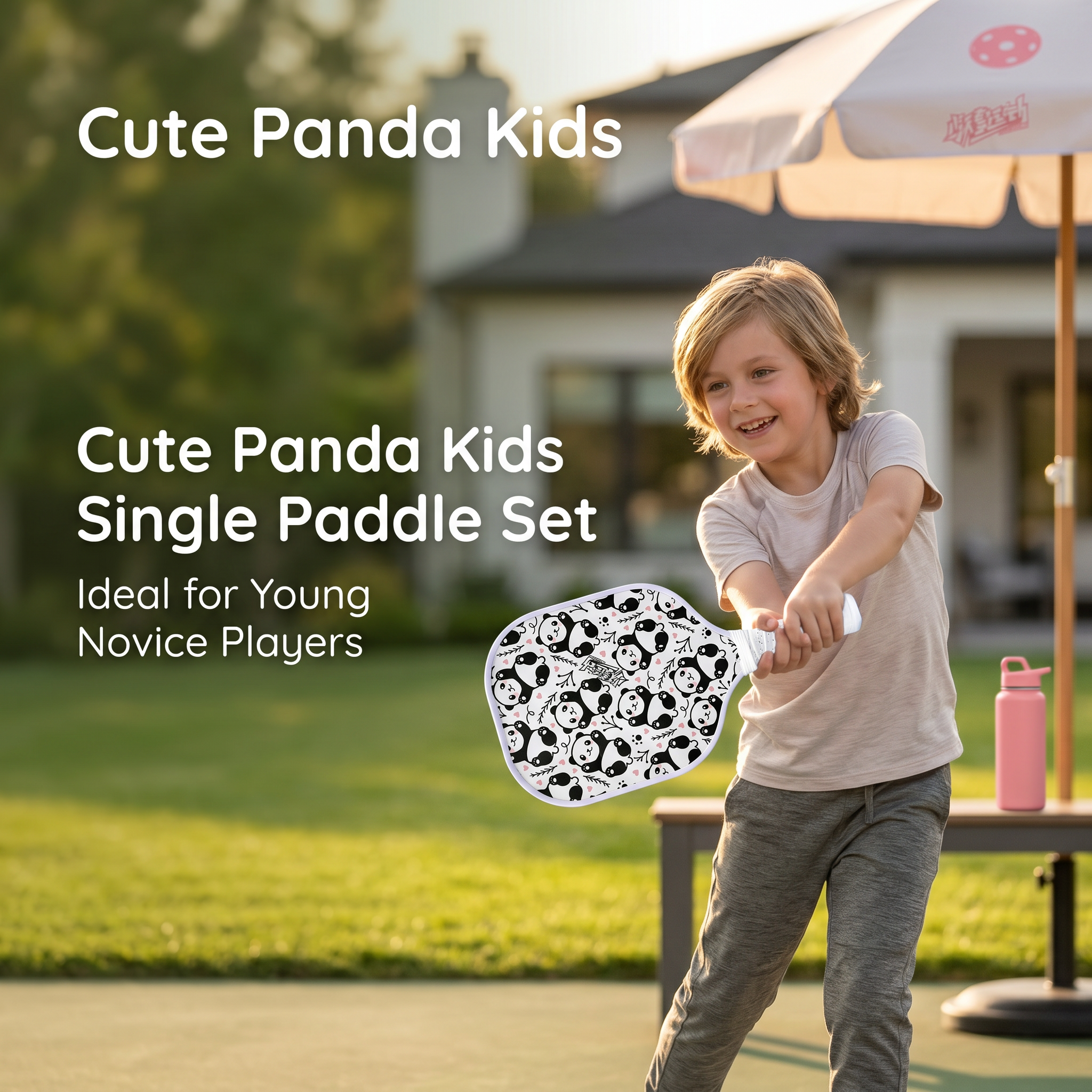 Junior Pickleball Paddle Set – Lightweight Paddle Designed For Kids & Beginners