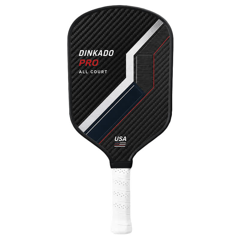 Dinkado Pro 16mm Pickleball Paddle – Performance Control & Spin All Court Design - Traditional Round - Carbon Fiber Face - Single Paddle - image 10