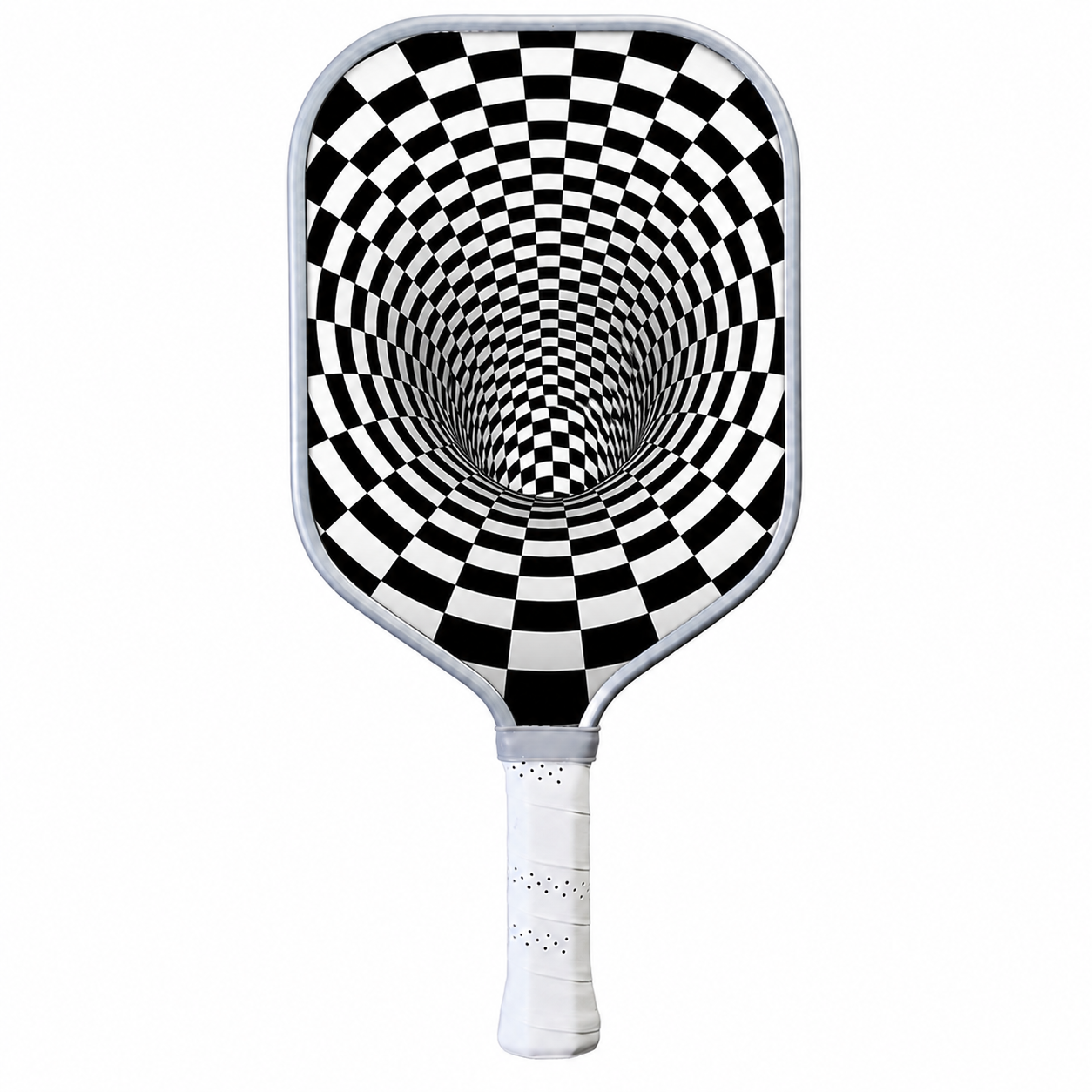 DINKADO Hypno Vortex™ Carbon Pickleball Paddle - Wide Body - Grey - 16MM CARBON - image 1