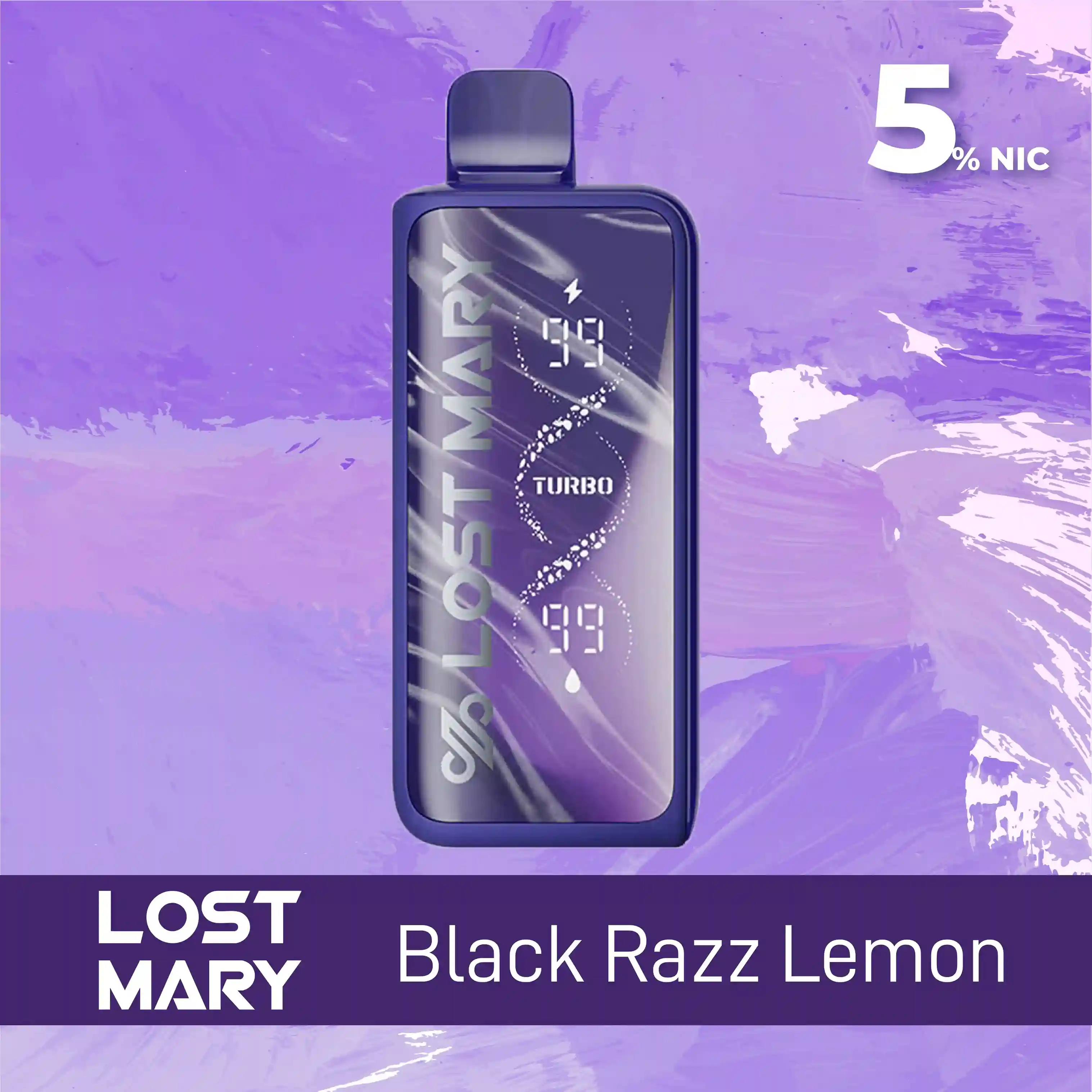 Black Razz Lemon Lost Mary MT35K Turbo