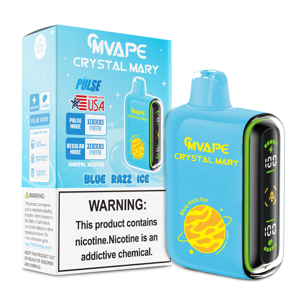  Blue Razz Ice Crystal Mary Pulse