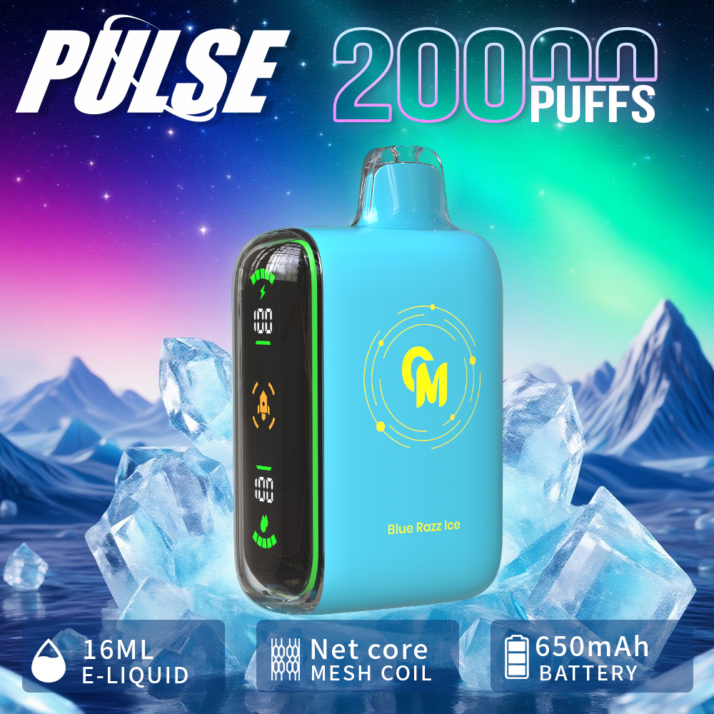 Blue Razz Ice Crystal Mary Pulse