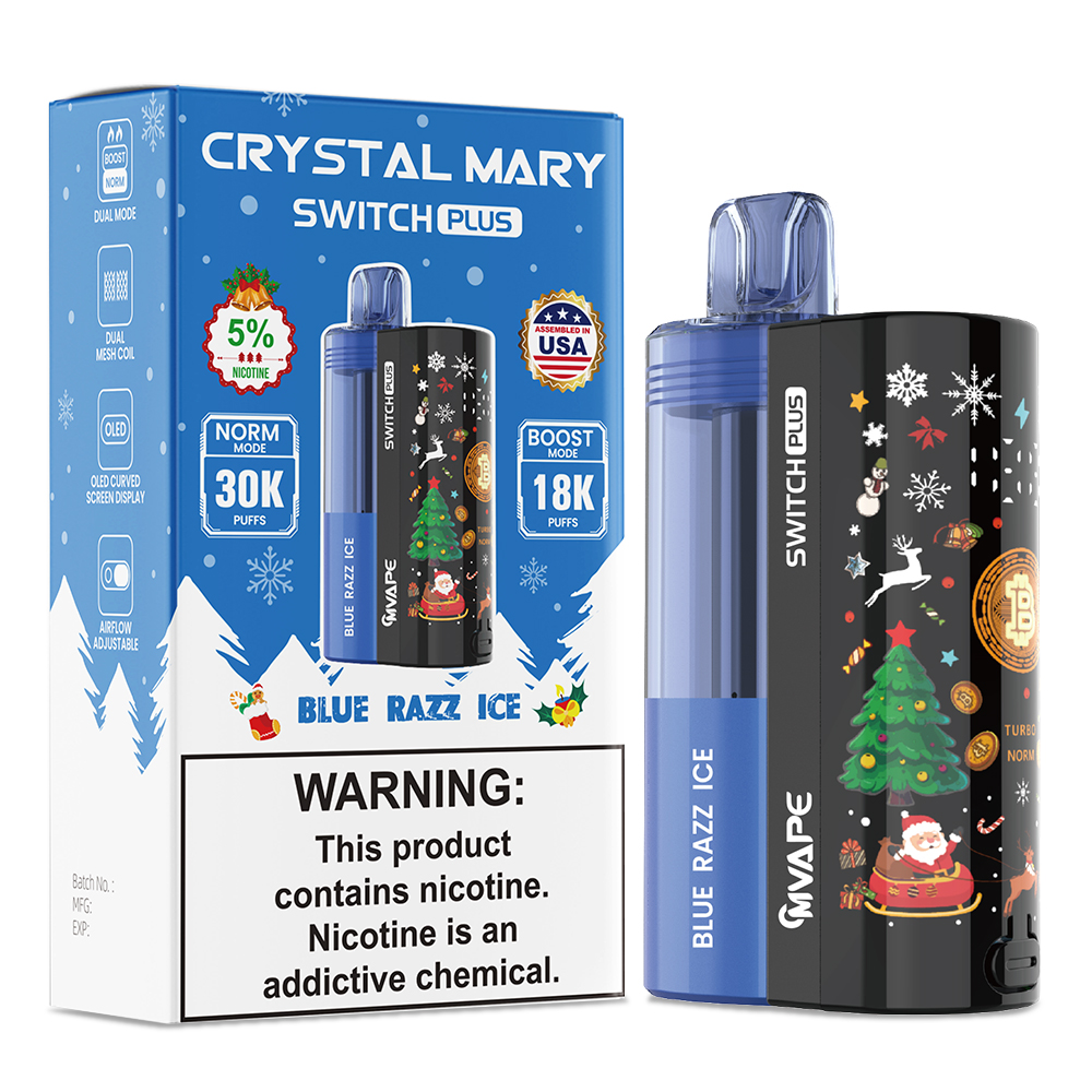 Blue Razz Ice Crystal Mary Switch Plus