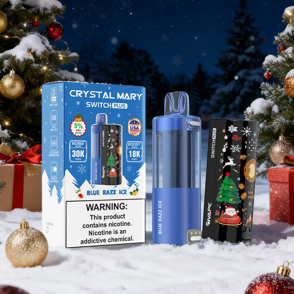 Blue Razz Ice Crystal Mary Switch Plus