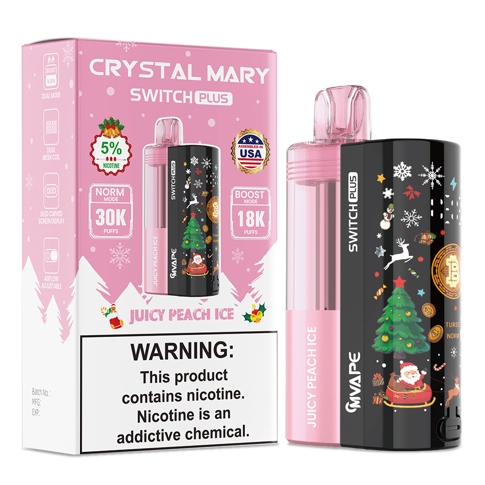 Juicy Peach Ice Crystal Mary Switch Plus